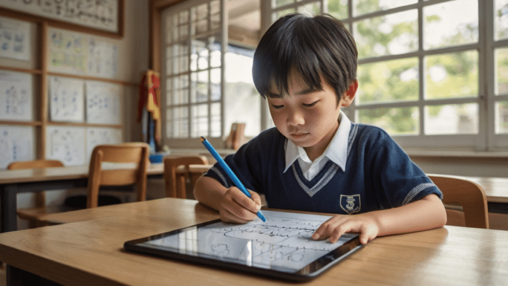 タブレットで勉強